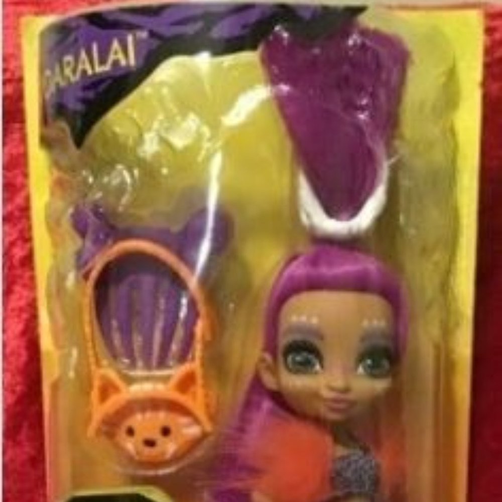 Cave Club Roaralai Doll 10" Prehistoric Fashion Doll With Dinosaur Pet Ferrell